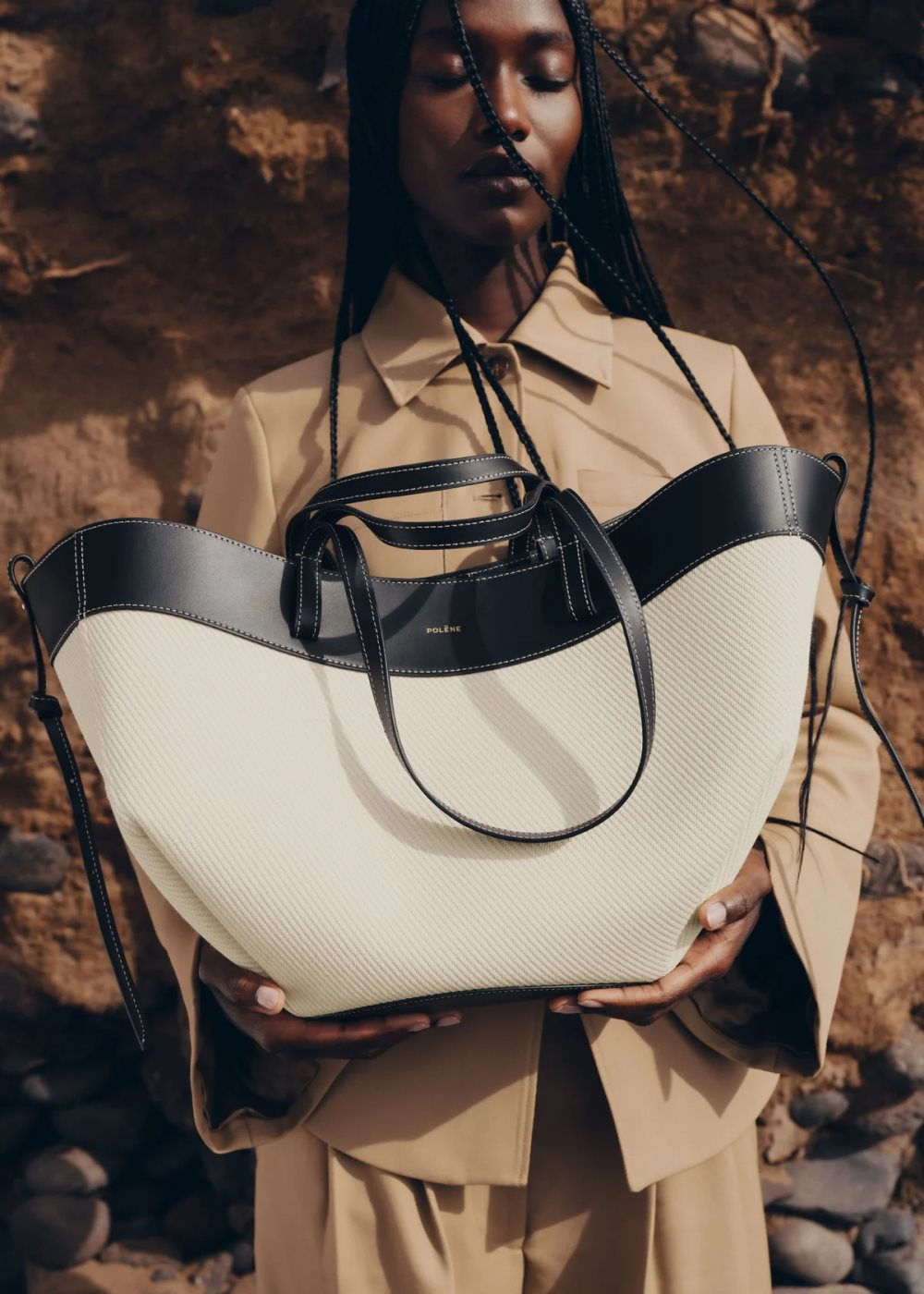 Polene Cyme Bílé Černé | CZ PIBS63