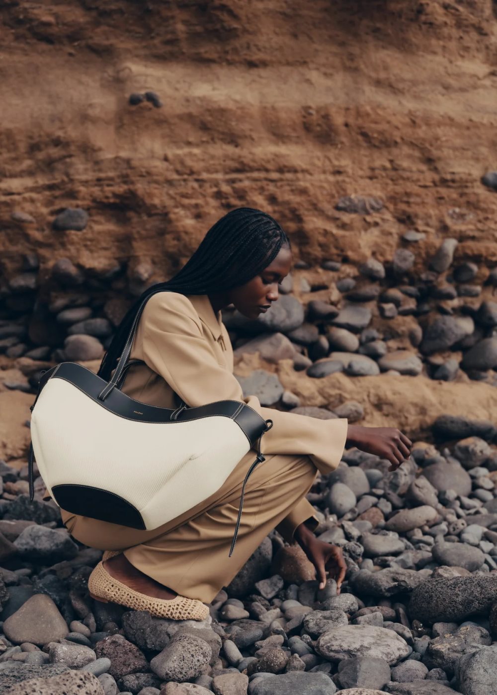 Polene Cyme Bílé Černé | CZ PIBS63