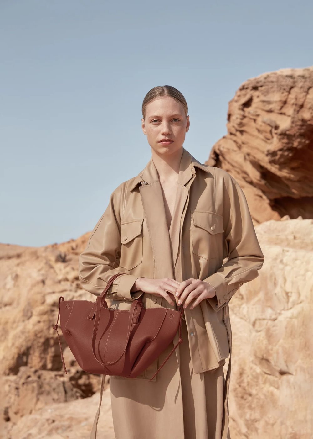 Polene Cyme Mini Hnědé | CZ KCFW73