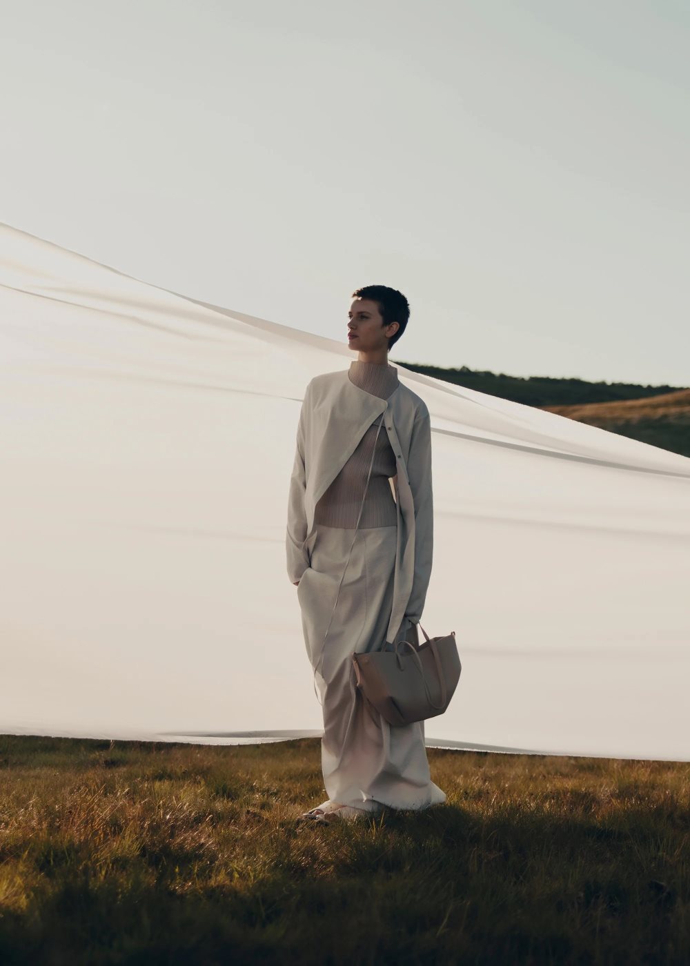 Polene Cyme Mini Šedé Hnědé | CZ DICP30