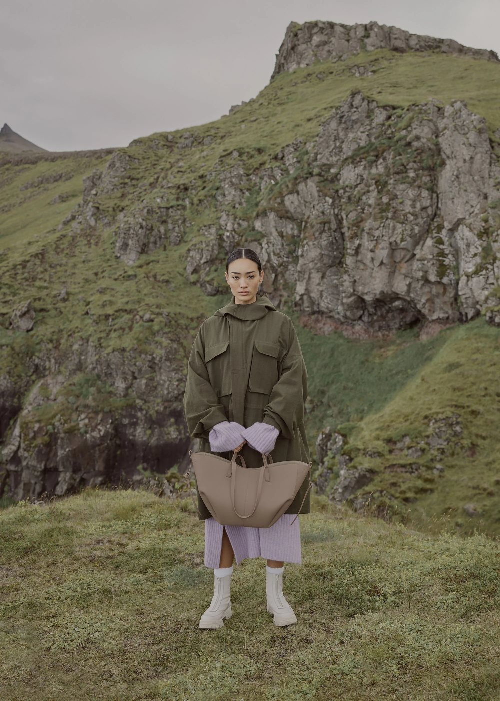 Polene Cyme Šedé Hnědé | CZ CMGO08