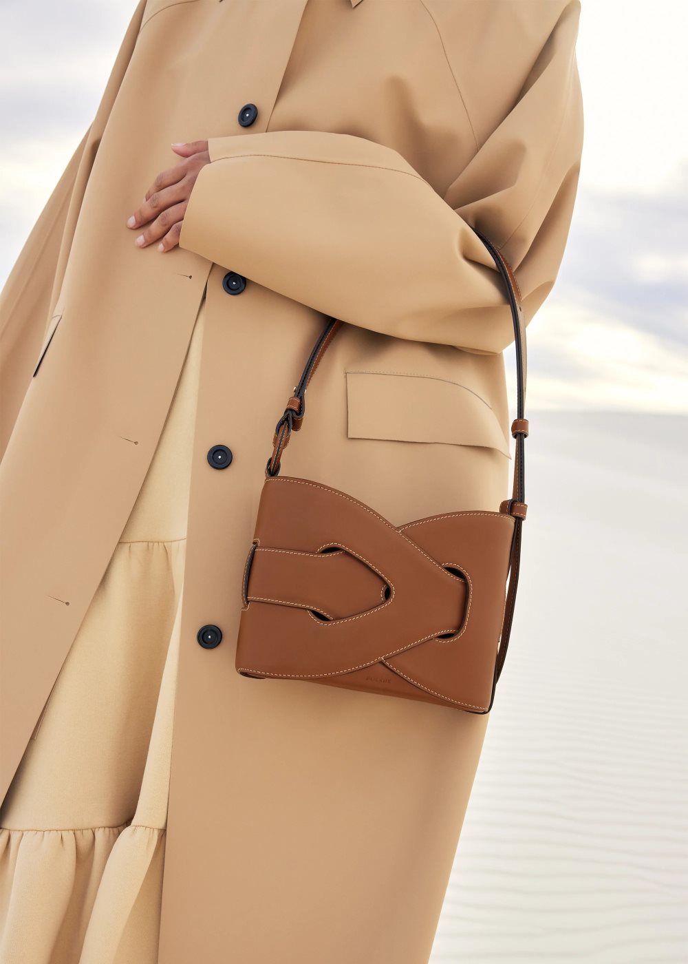 Polene Nodde Hnědé | CZ JRLX43