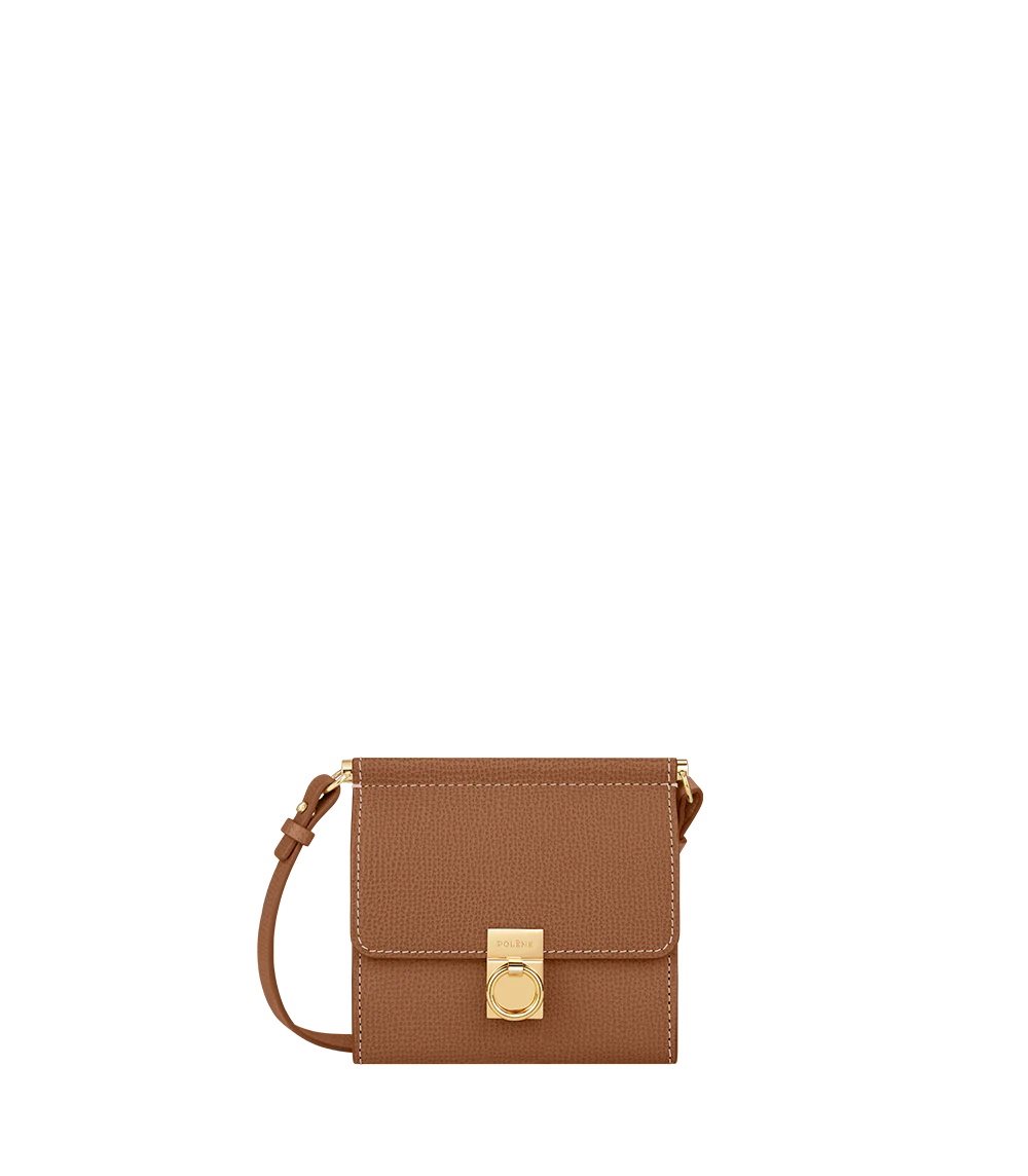 Polene Numéro Sept Crossbody Hnědé | CZ GLYM87