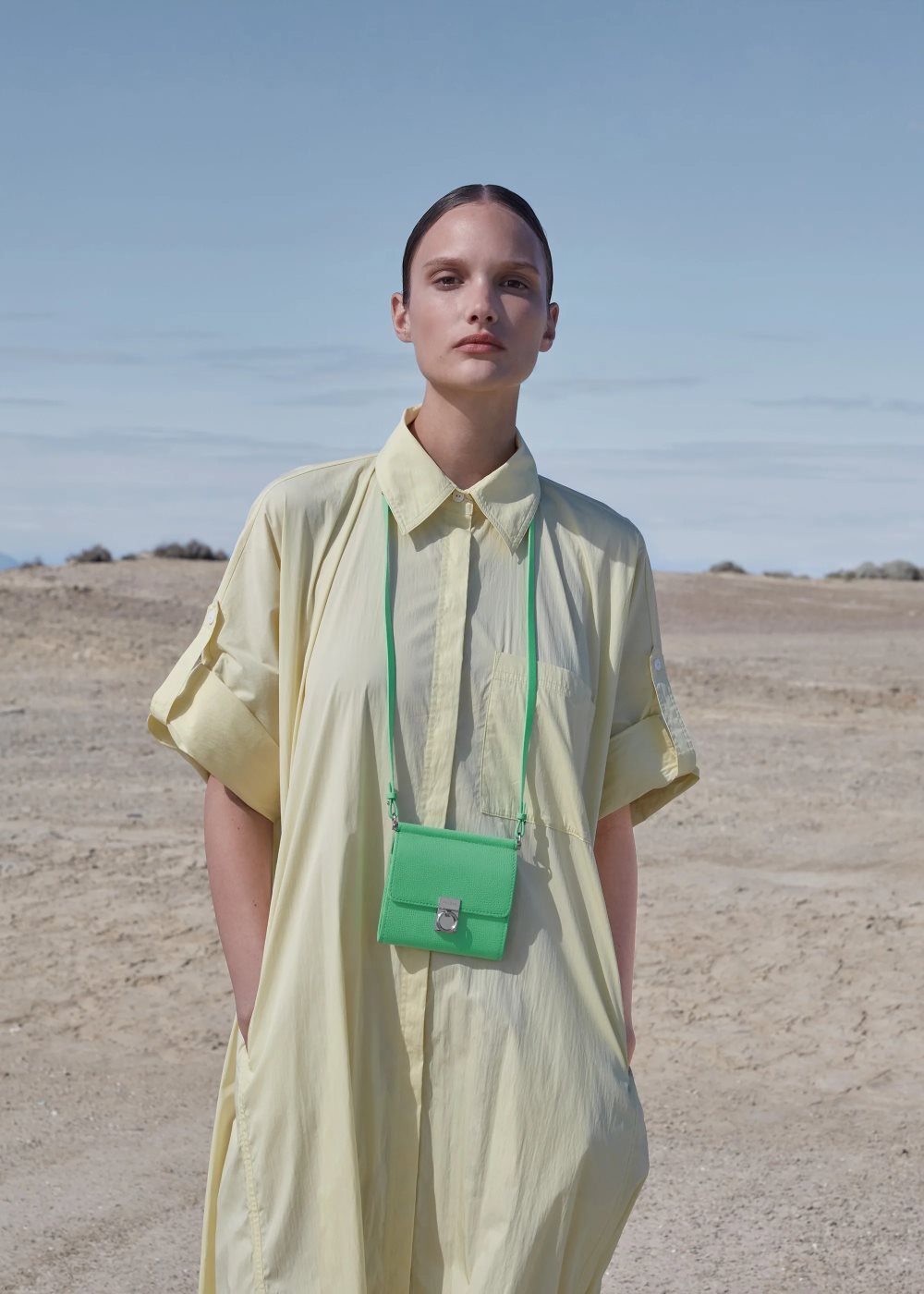 Polene Numéro Sept Crossbody Zelene | CZ DTEI35