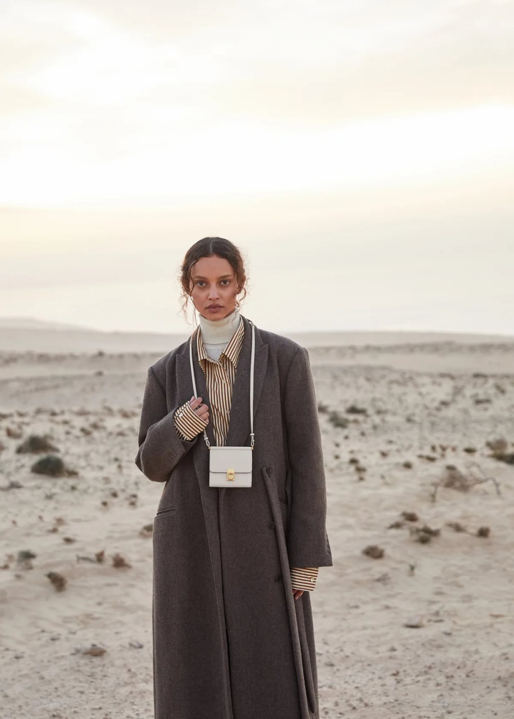 Polene Numéro Sept Crossbody Šedé | CZ OICK63