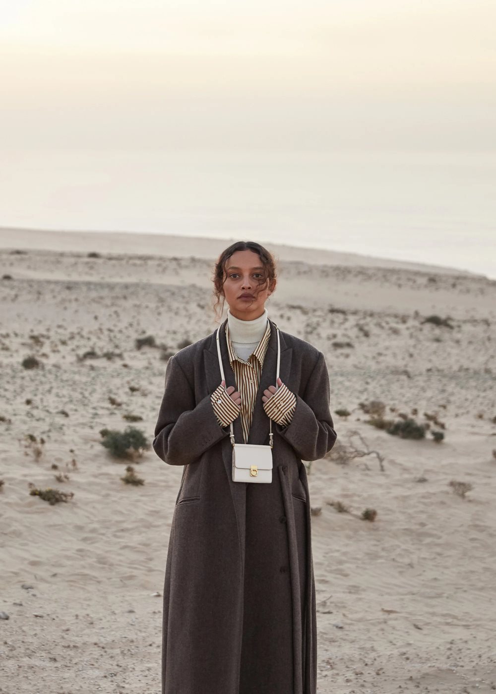 Polene Numéro Sept Crossbody Šedé | CZ OICK63