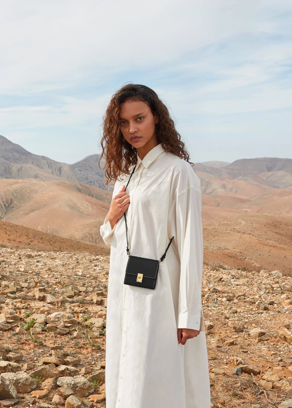 Polene Numéro Sept Crossbody Černé | CZ HKTD46