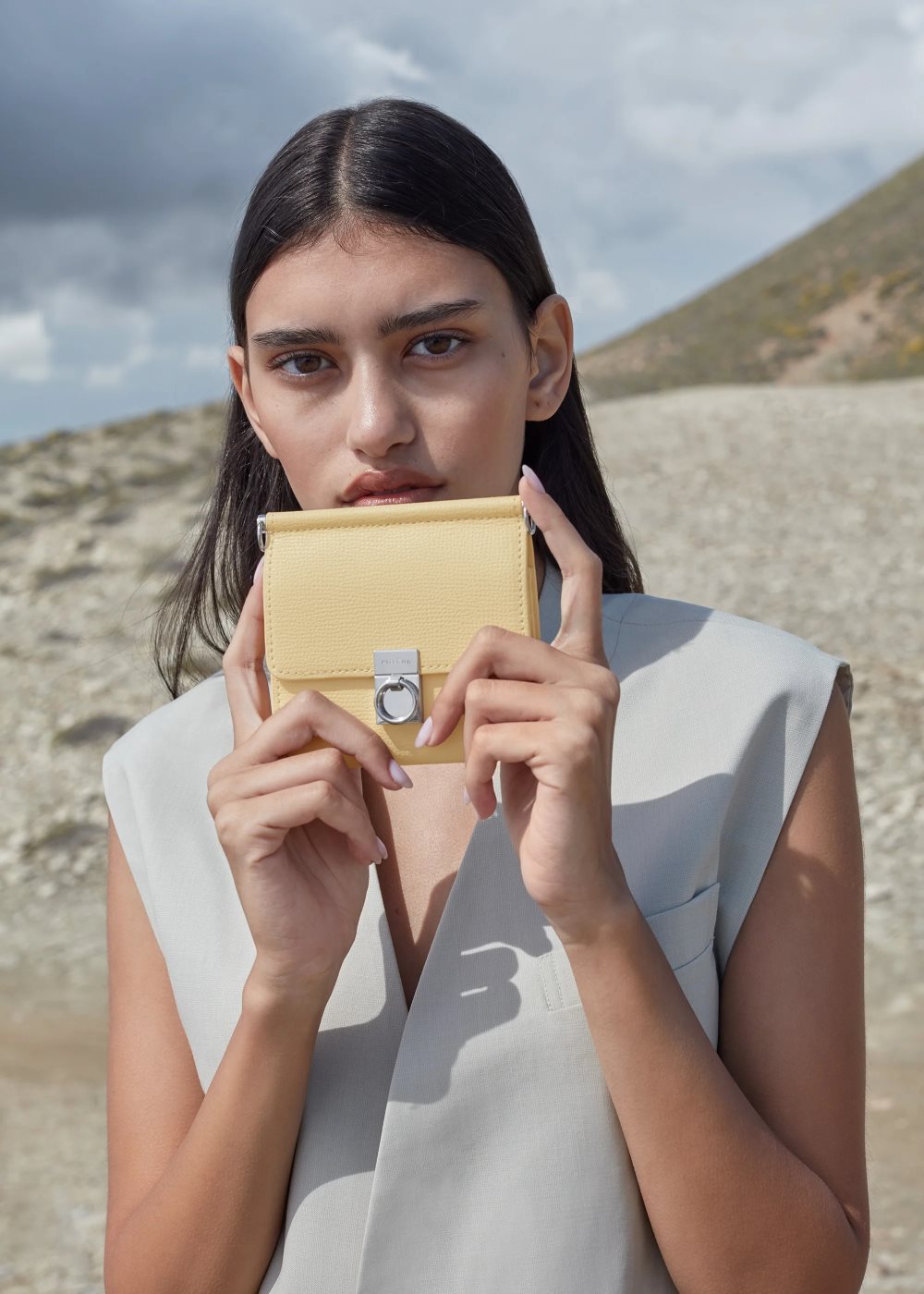 Polene Numéro Sept Crossbody Žluté | CZ LQEV49