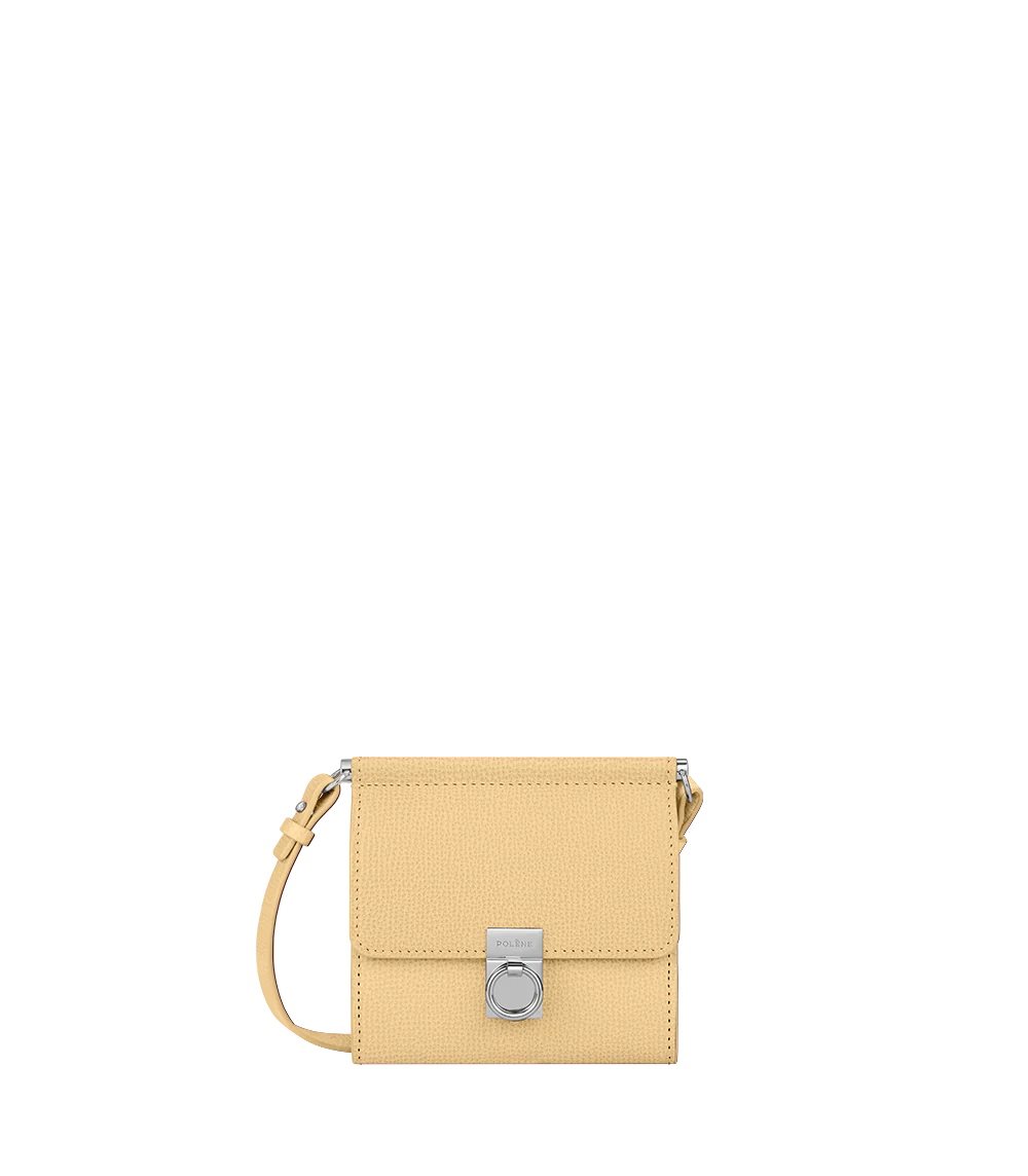 Polene Numéro Sept Crossbody Žluté | CZ LQEV49