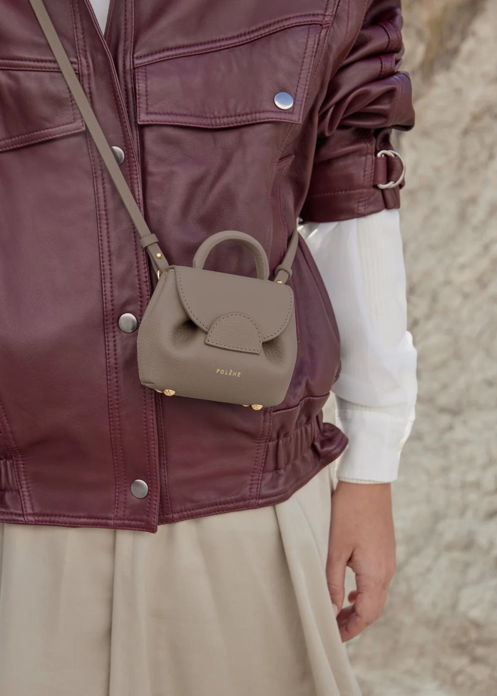 Polene Numéro Un Micro Šedé Hnědé | CZ FXPR64