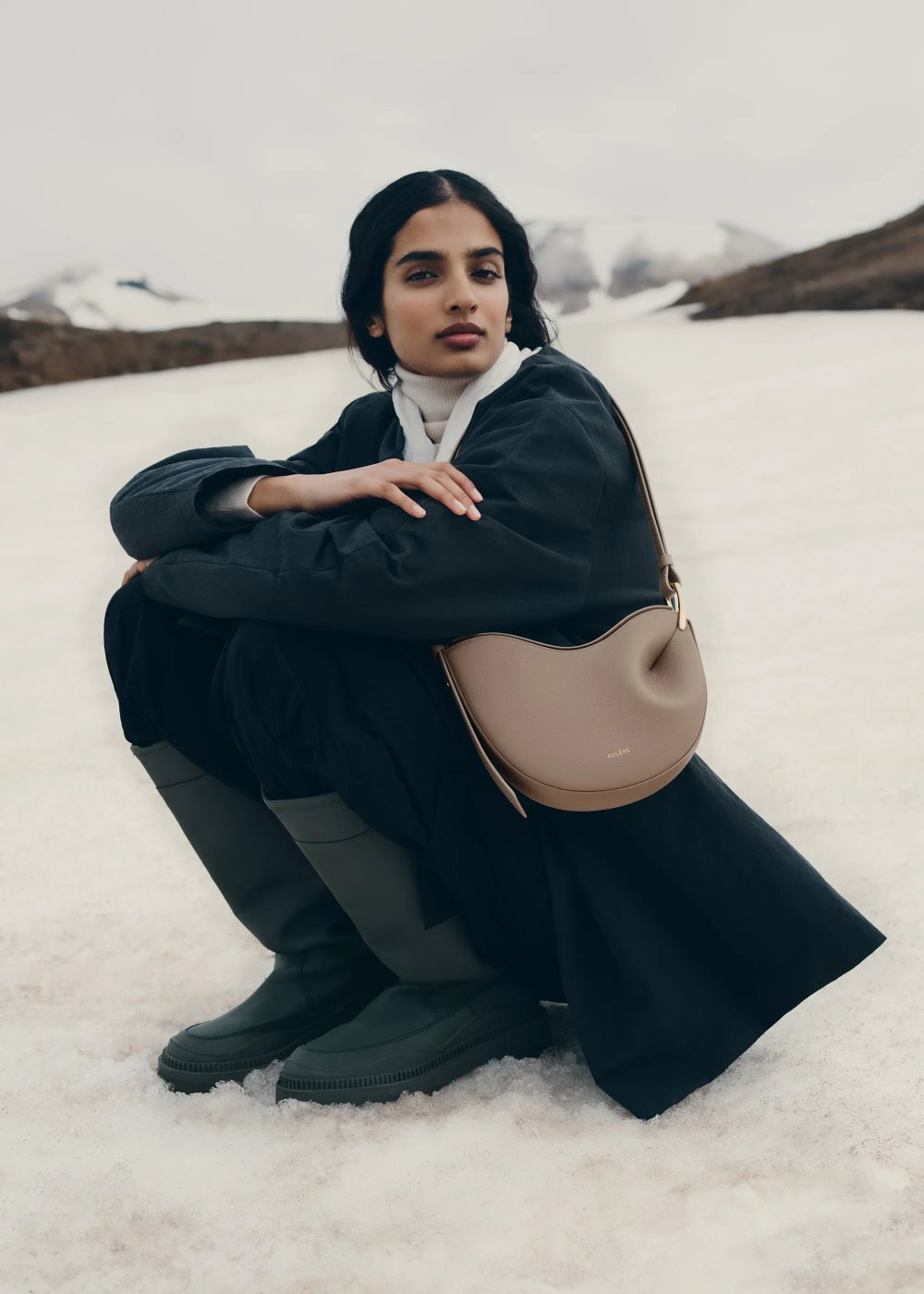 Polene Tonca Šedé Hnědé | CZ TZYA12